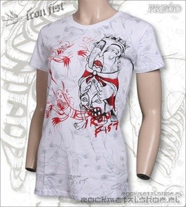 bluzka damska IRON FIST - EXORCISE (WHITE)