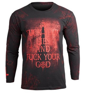 longsleeve AMENOMEN - FUCK YOUR LIES (OMEN084LO ALLPRINT RED)