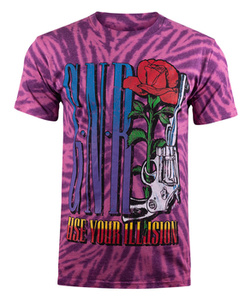 koszulka GUNS N' ROSES - CLASSIC LOGO, barwiona