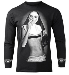 longsleeve AMENOMEN - NUN SMOKING (OMEN107LO)