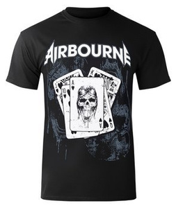 koszulka AIRBOURNE - PLAYING CARDS