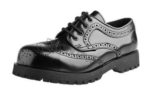 glany NEVERMIND - CZARNE (4 dziurki) polerowane