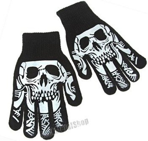 rękawiczki SKULL