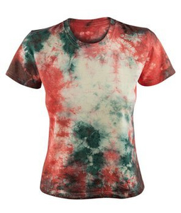 bluzka damska RED YELLOW GREEN barwiona