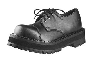 krótkie glany ALTERCORE czarne 3-dziurkowe (354 VEGETARIAN BLACK)