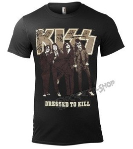 koszulka KISS - DRESSED TO KILL