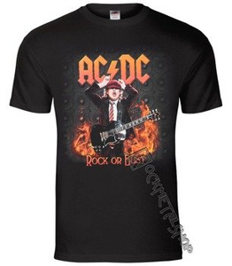 koszulka AC/DC - ANGUS HIGHWAY TO EUROPE