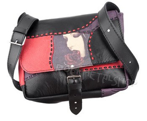 torba skórzana BLOODY ROSE