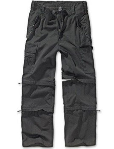 spodnie bojówki SAVANNAH RTROUSER BLACK, odpinane