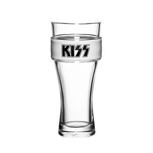 szklanka do piwa KISS - LOGO WHITE, 2 szt