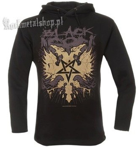 bluza BLACK ICON - EAGLE czarna z kapturem
