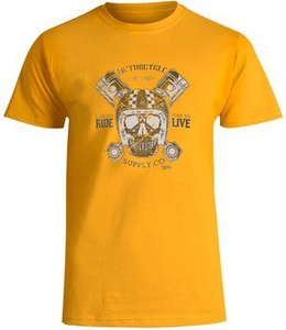 koszulka SMITHS - RIDE LIVE żółta