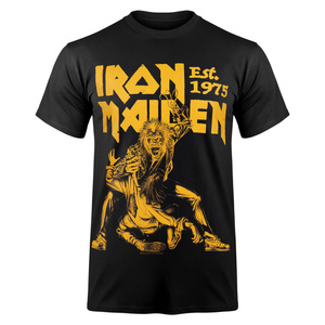 koszulka IRON MAIDEN - EST. 1975 CLAW YELLOW