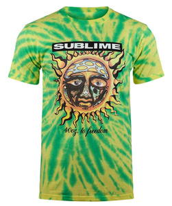 koszulka SUBLIME - 40OZ TO FREEDOM, barwiona