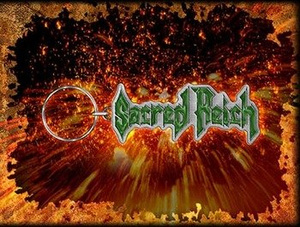 brelok SACRED REICH - LOGO
