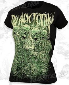 bluzka damska BLACK ICON - ZOMMMBBBIIIES (DICON078 BLACK)