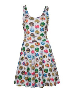 sukienka damska POKÉMON - ALLOVER POKÉ BALL