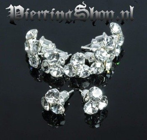 kolczyk BUKIECIK bezbarwny