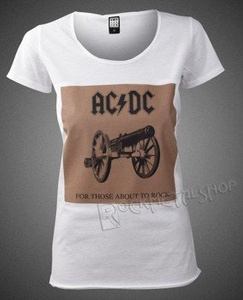 bluzka damska AC/DC - FOR THOSE ABOUT TO ROCK