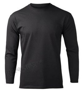 longsleeve FRUIT OF THE LOOM - BLACK bez nadruku