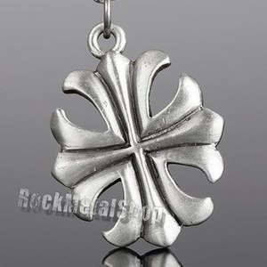 wisior + łańcuch KRZYŻ KOPTYJSKI