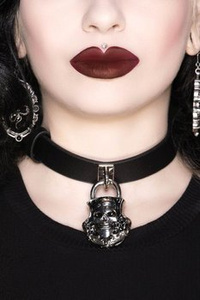 obroża  KILLSTAR - LOCK ME UP CHOKER