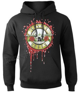 bluza GUNS N' ROSES - BLOODY BULLET, z kapturem