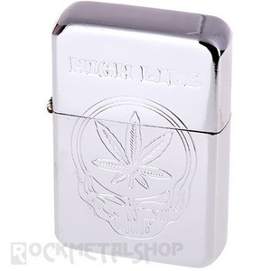 zapalniczka benzynowa HIGH LIFE, chromowana