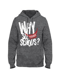bluza BATMAN - WHY SO SERIOUS, z kapturem