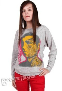bluza damska ROLLING STONES - TATOO szara