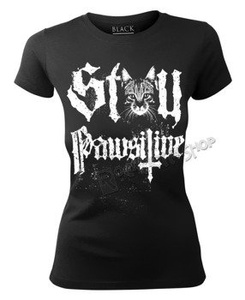 bluzka damska BLACK CRAFT - STAY PAWSITIVE