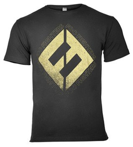 koszulka FOO FIGHTERS - CONCRETE & GOLD ciemnoszara