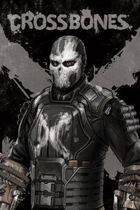 plakat CAPTAIN AMERICA - CROSSBONES