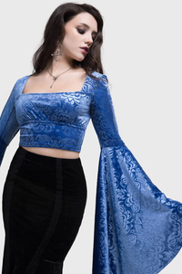 bluzka damska KILLSTAR - WHIMSY FLUTTER (CORPSE BRIDE)