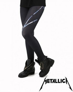 legginsy METALLICA - GARAGE DAYS