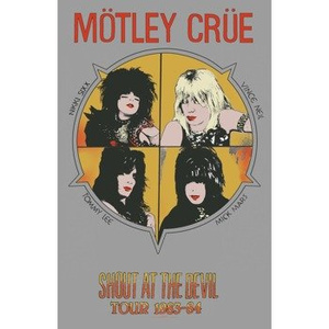 flaga MOTLEY CRUE - SHOUT AT THE DEVIL