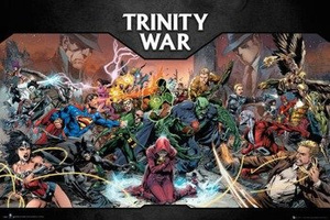 plakat DC COMICS - TRINITY WAR