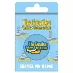 przypinka pin THE BEATLES - THE YELLOW SUBMARINE BAND  enamel