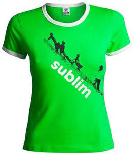 bluzka damska SUBLIM - OLD SCHOOL zielona