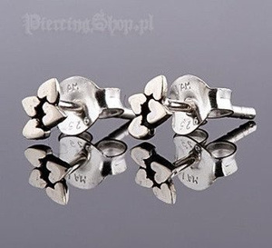 kolczyki do uszu SERCA KWIAT