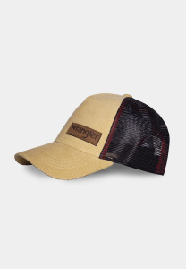 czapka trucker WRANGLER - HERDER CORD (beige)