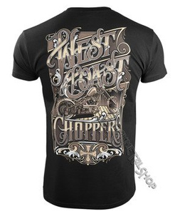 koszulka WEST COAST CHOPPERS - LOCK UP, black