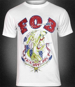 koszulka FALL OUT BOY - NATIVE WOLF