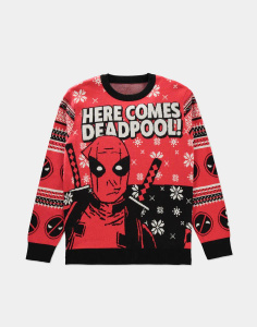 sweter świąteczny MARVEL - DEADPOOL
