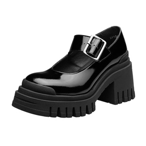 półbuty damskie ALTERCORE czarne (GALIA VEGAN BLACK PATENT)