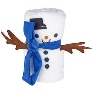 kocyk dla dziecka CHRISTMAS - BAŁWAN - 80x100cm