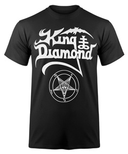 koszulka KING DIAMOND - WHITE LOGO