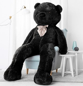 maskotka pluszowy MIŚ CZARNY, 300 cm