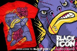 koszulka BLACK ICON - BIGMO (MICON096 RED)