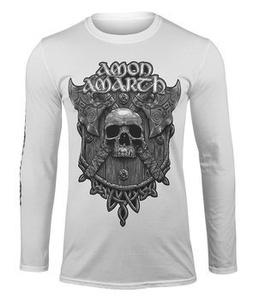 longsleeve AMON AMARTH - GREY SKULL